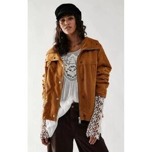 We The Free Twist It Aviator Jacket NWOT